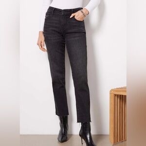 Evereve Ever Straight black washed jeans size 29